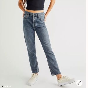 AGOLDE Riley Crop Jeans - Size 27